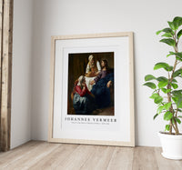 Johannes Vermeer - Christ in the House of Martha and Mary 1654-1656