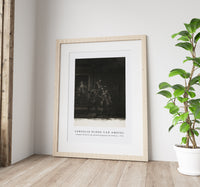 Cornelis ploos van amstel - Hopman Ulrich or the cheated stinginess the bribery-1795