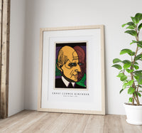 Ernst Ludwig Kirchner - Head of Dr. Bauer 1933