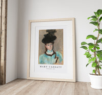 Mary Cassatt - The black hat 1890