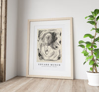 Edvard Munch - Self-Portrait with a Cigar 1908-1909