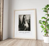 Odilon Redon - The Wing 1893