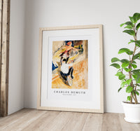 Charles demuth - Bicycle Acrobats-1917