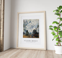 Claude Monet - Arrival of the Normandy Train 1877