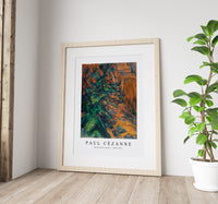 Paul Cezanne - Rocks and branches 1895-1904