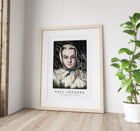 Paul Cezanne - Marie Cézanne's Sister 1866-1867