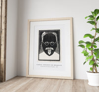 Samuel Jessurun De Mesquita - Self–portrait with glasses and goatee (Zelfportret met bril en sik) (1930)