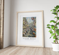 Claude Monet - The Rue Montorgueil in Paris 1878