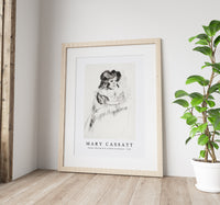 Mary Cassatt - Margot, Resting Arms on Back of Armchair 1903