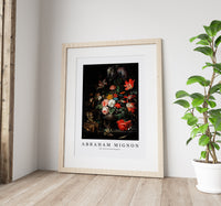 Abraham Mignon - The Overturned Bouquet