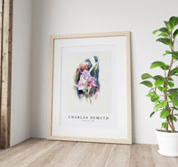 Charles demuth - Purple Iris-1920