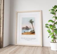 Giovanni Battista Belzoni - Plate 27  The Rocks and Castle of Ibrim in Nubia illustration from the kings tombs in Thebes 1778-1823