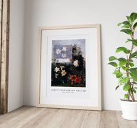 abbott handerson thayer - Flower Studies-1886