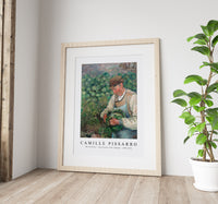 Camille Pissarro - The Gardener - Old Peasant with Cabbage 1883-1895