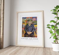 Vincent Van Gogh - Portrait of Père Tanguy 1887