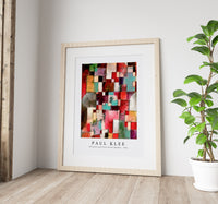 Paul Klee - Red green and Violet–Yellow Rhythms 1920