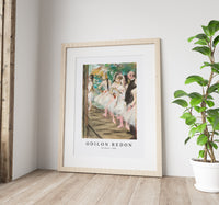 Odilon Redon - The Ballet 1880