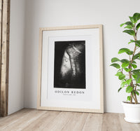 Odilon Redon - Profile of Light 1886