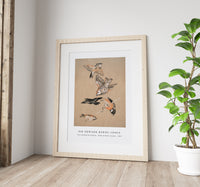 Sir Edward Burne Jones - Love leading the Pilgrim - Study of Birds Finches (1897)