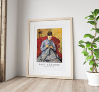 Paul Cezanne - Paul Cézanne's wife 1877