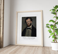 Paul Cezanne - Portrait of Anthony Valabrègue 1869-1871