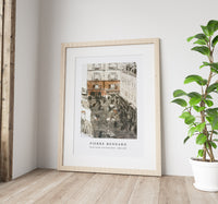 Pierre Bonnard - Street corner seen from above (1896-1897)