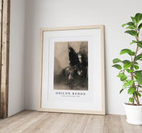 Odilon Redon - Pegasus and Bellerophon 1888