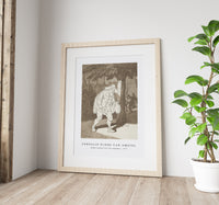 Cornelis ploos van amstel - Jongen leunend over een onderdeur-1777