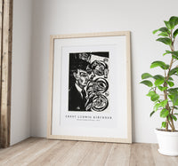 Ernst Ludwig Kirchner - Nervous People at Dinner 1916