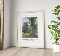 Camille Pissarro - Chestnut trees in Osny 1883