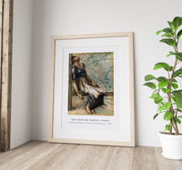 Sir Edward Burne Jones - The Briar Rose Series - Study for 'The Garden Court' (1893)