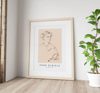 Egon Schiele - Lilly Steiner 1918