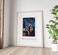 Ernst Ludwig Kirchner - Peter Schlemihl's Wondrous Story Battles. The Agonies of Love 1915