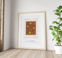 E.A.Seguy - Flower pattern Art Deco stencil print in oriental style (3)