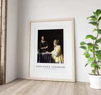 Johannes Vermeer - Mistress and Maid 1666-1667
