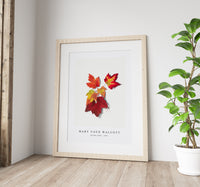 Mary Vaux Walcott - Autumn Leafes  (1875)