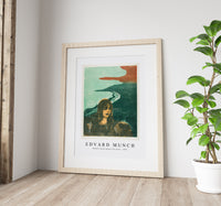 Edvard Munch - Woman’s Head against the Shore 1899