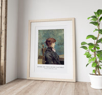 Henri De Toulouse–Lautrec - Portrait of Jeanne Wenz 1886