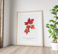 Mary Vaux Walcott - Autumn Leafes  (1874)