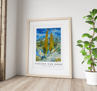 Vincent Van Gogh - The Poplars at Saint-Rémy 1889