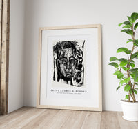 Ernst Ludwig Kirchner - Head of Dr. Robert Binswanger 1917-1918