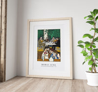 Moriz Jung - At the Heuriger (Beim Heurigen) (1911)