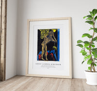 Ernst Ludwig Kirchner - Peter Schlemihl's Wondrous Story Schlemihl in the Solitude of His Room 1915