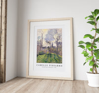 Camille Pissarro - The Bell Tower of Bazincourt 1885