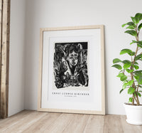 Ernst Ludwig Kirchner - Girl Dreaming 1918