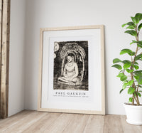 Paul Gauguin - Buddha, from the Suite of Late Wood-Block Prints 1898-1899