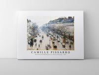 Camille Pissarro - The Boulevard Montmartre on a Winter Morning 1897