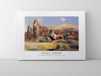 Psul Nash - Landscape of the Moon's First Quarter (1943)