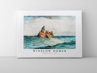 winslow homer - Hauling in the Nets-1887