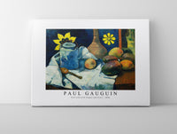 Paul gauguin - Still Life with Teapot and Fruit 1896